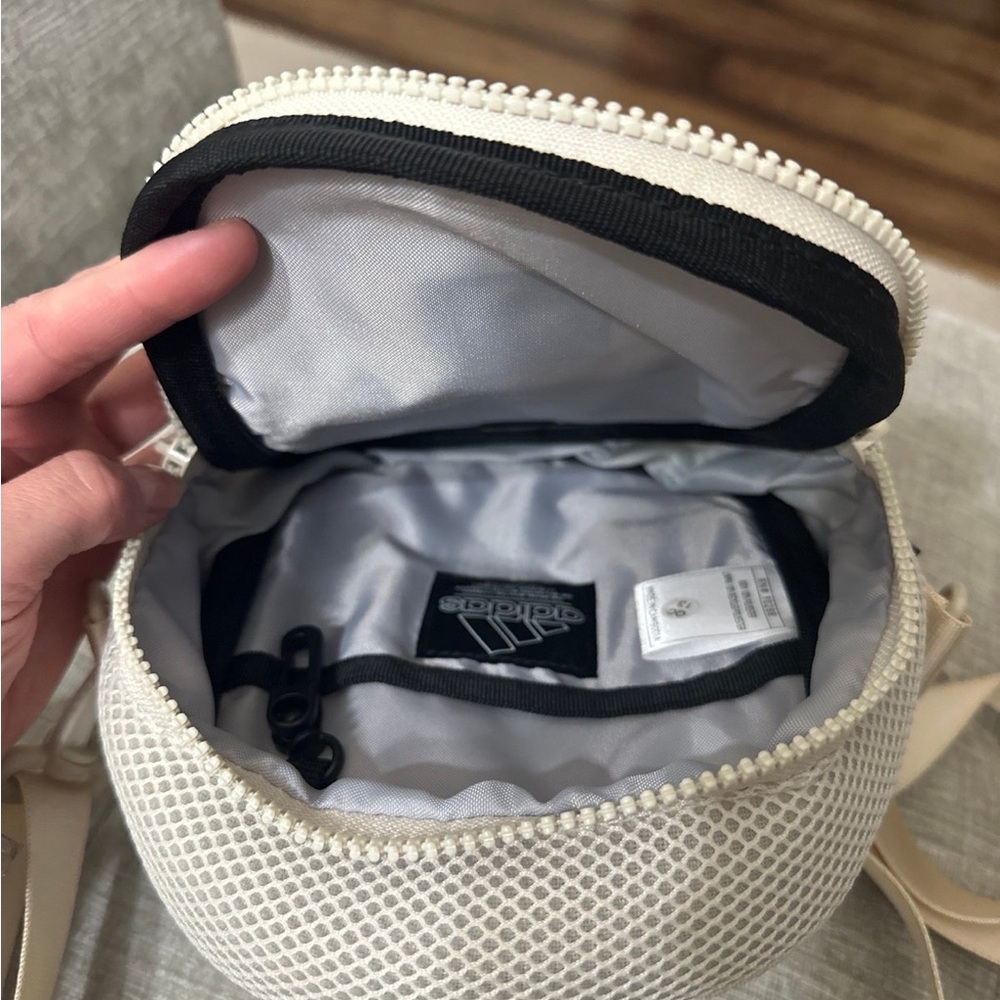 Adidas Cream Mini Backpack - Picture 3 of 3